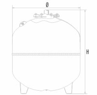 Ausdehnungsgefäß VRV 35 Liter Heizung