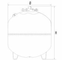 Ausdehnungsgefäß VRV 80 Liter Heizung